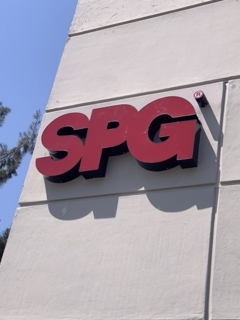 SPG Logotipo 3D Luminoso para Tótem